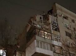 Появилось первое фото взорвавшегося под Ростовом жилого дома