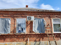 У жителей Ростовской области из-за падения сбитого БПЛА повыбивало стекла