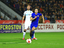 Жесткие «объятия» защитников «Ростова» и «Краснодара» нейтрализовали опасных форвардов