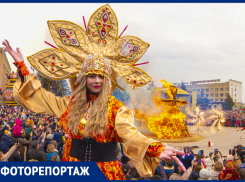 В Ростовской области тысячи людей с размахом проводили Масленицу 26 февраля