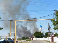 В Азовском районе ликвидирован крупный ландшафтный пожар