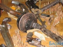 В Ростовской области полицейские изъяли оружие и боеприпасы времен Великой отечественной войны