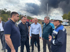 Пожар на Новошахтинском заводе нефтепродуктов ликвидировали