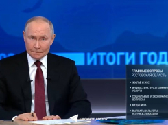 На прямой линии Путина показали главные проблемы Ростовской области