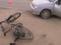  В  Ростове сбили школьника на велосипеде 