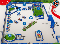 Передвижной парк футбола откроют в Ростове к ЧМ-2018