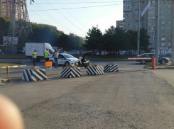 В Ростове полицейские сбили скутериста