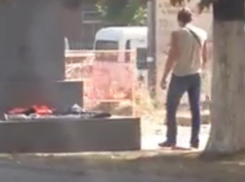 Коммунальный фонтан образовался на Красноармейской в Ростове 