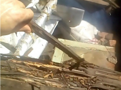 Капремонт по-ростовски: новую крышу уложили на доски, которым 120 лет