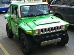 «Ока», переделанная в Hummer, изумила автовладельцев Ростова