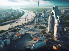 Нейросеть рассказала, как изменится Ростов к 2050 году