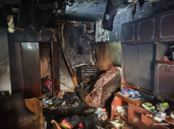 В Ростове на пожаре пострадал 76-летний мужчина