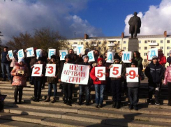 Ростовчане выстроились в цифру 559, именно столько людей погибло в автоавариях с начала года