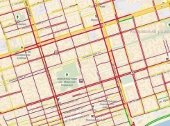 Ростовчане могут попасть в жуткую пробку в центре города