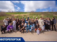 Почти тонну мусора собрали студенты в промзоне Ростова