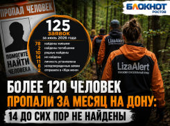 Более 120 человек пропали за месяц в Ростовской области – 14 до сих пор не найдены