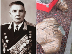Неизвестные разбили бюст генерала ВДВ Василия Маргелова в Ростове
