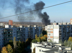 Вонючий мусор полыхал и пугал местных жителей в Ростове