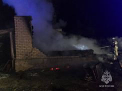 Пожар в Цимлянском районе: спасен один человек, второй погиб