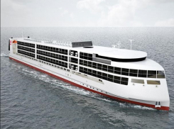 Сошел со стапелей 5-звездочный круизный лайнер, который будет ходить по маршруту Москва - Ростов-на-Дону