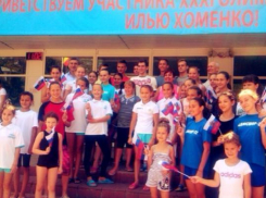 Первого участника Олимпийских игр встретили в Ростове