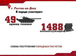 Совпадение числа военных на Параде Победы в Ростове с приветствием нацистов пояснили в администрации