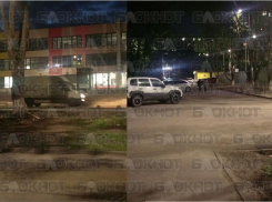 Ростовчане самовольно сделали из пешеходной аллеи около школы проезжую часть