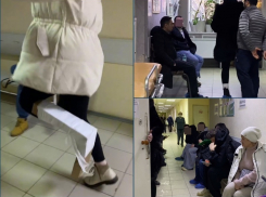 Прошлый снег не убрали, он стал гололедом и его засыпало новым — ростовчане массово ломают руки и ноги