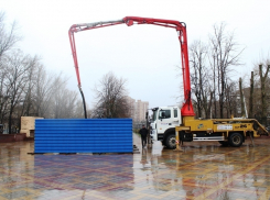 Установка нового памятника «Победа» началась в Ростове 