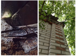 В Ростовской области из-за грозы загорелась крыша жилого дома