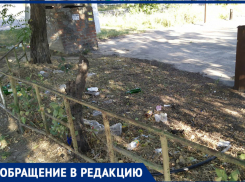 Много месяцев на Западном в Ростове никто не убирает свалку