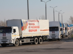 Автоколонна МЧС России с гуманитарной помощью для Донбасса пересекла границу Украины и Ростовской области