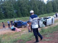 Четыре человека получили травмы в жутком массовом ДТП на встречке под Ростовом