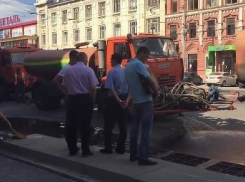 Новую ливневку на Буденновском испытывают «дождем»: ВИДЕО