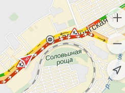 Ростовчане встали в многокилометровую пробку из-за очередного ремонта дорог