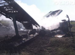 3,5 тысячи человек остались без света из-за крушения самолёта в Ростовской области