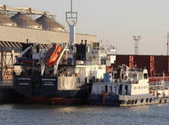 Под Ростовом сел на мель сухогруз «Зерноград»