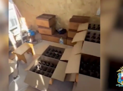 Подпольное производство водки и коньяка под видом известных брендов накрыли под Ростовом
