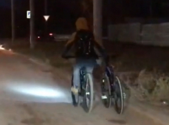 Дико смешной «угон» велосипеда в Ростове сняли на видео