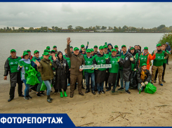 В Ростове расчистили берег реки Дон и взяли пробы воды