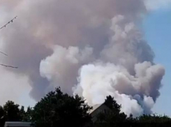 В Ростовской области вновь вспыхнул крупный ландшафтный пожар 