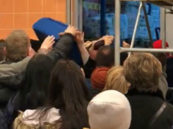 Готовы были рвать друг друга на части из-за чемоданов по акции озверевшие жители Ростова