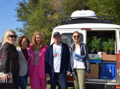 В Ростовской области участники экспедиции «Вокруг света через Северный Кавказ» высадили секвойи