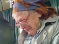 Грубый водитель маршрутки довел до слез добродушную старушку в Ростовской области на видео