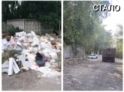 В центре Ростова спустя месяц после обращения убрали многолетнюю свалку 
