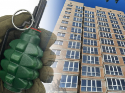 В Ростове жители ЖК испугались похожей на настоящую гранаты