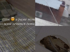 «Потолок рушится прямо на голову»: батайчанка показала условия для пациентов детской ЦГБ 
