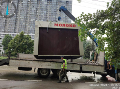 С начала года в Ростове убрали более 200 незаконных ларьков 