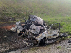 Два человека погибли в загоревшейся после ДТП легковушке на Северном обходе Ростова