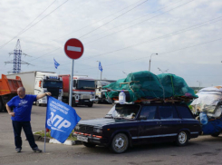 Ростовского дальнобойщика в пикете против «Платона» поддержали Федор Конюхов и вера в победу
